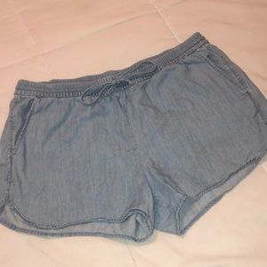 BARELY WORN GAP JEAN SHORTS